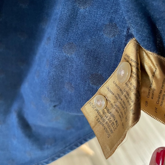 Scotch & Soda polka dot denim button down oxford - Picture 5 of 6